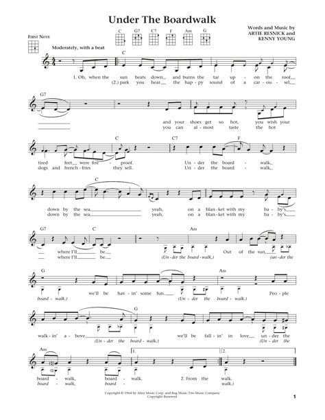 under the boardwalk limetorrents|Under The Boardwalk Chords .